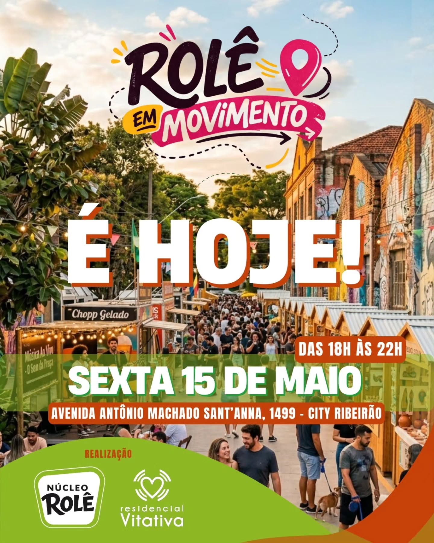 É HOJE!