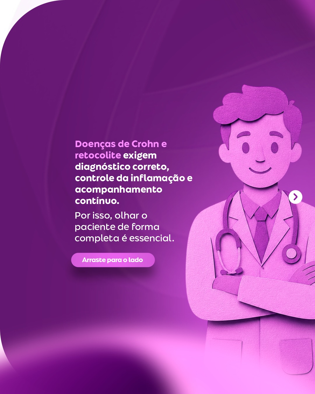 No Maio Roxo, reforçamos a importância de um cuidado integrado, individualizado e contínuo.