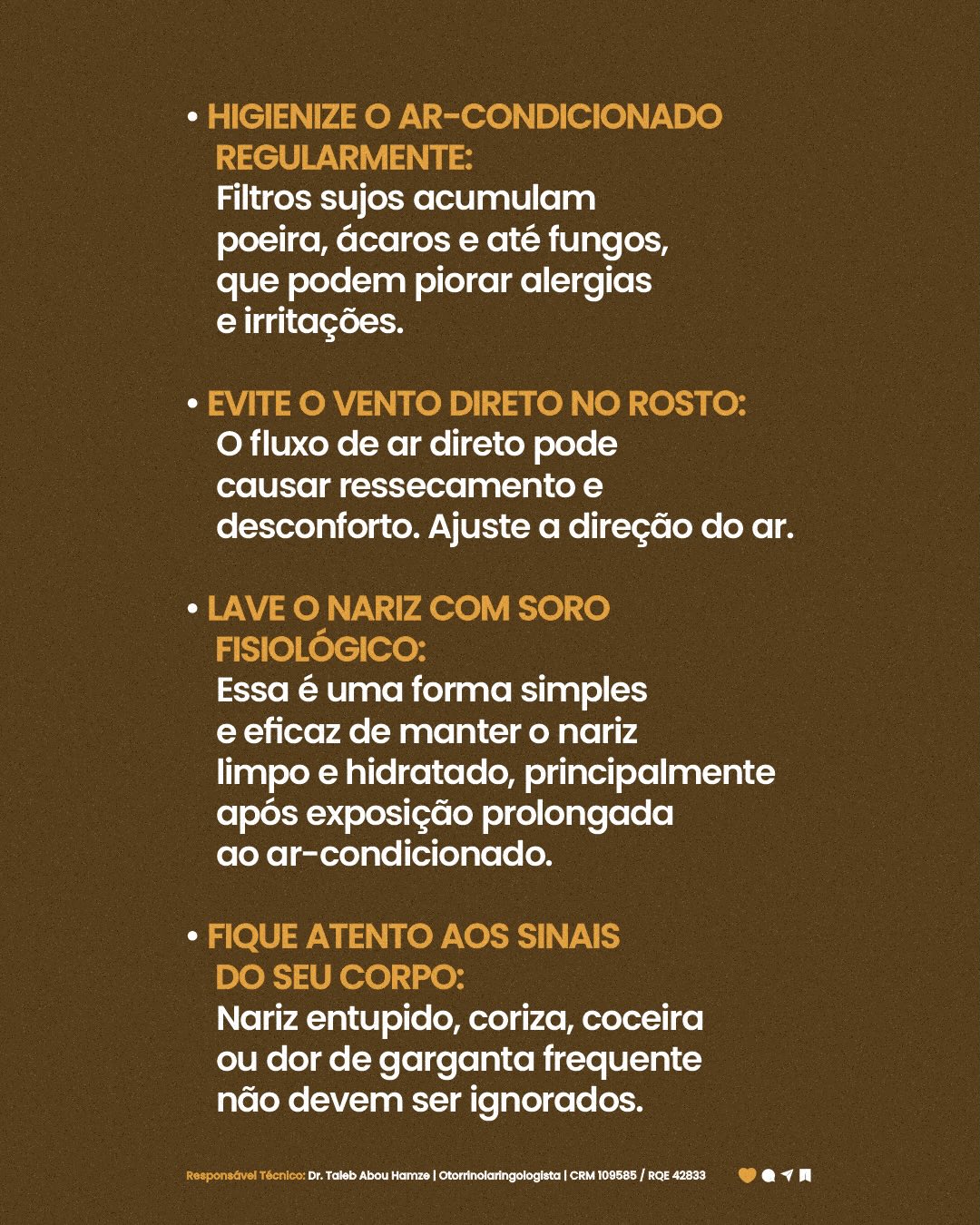 Como usar o ar condicionado sem prejudicar o nariz e da garganta?