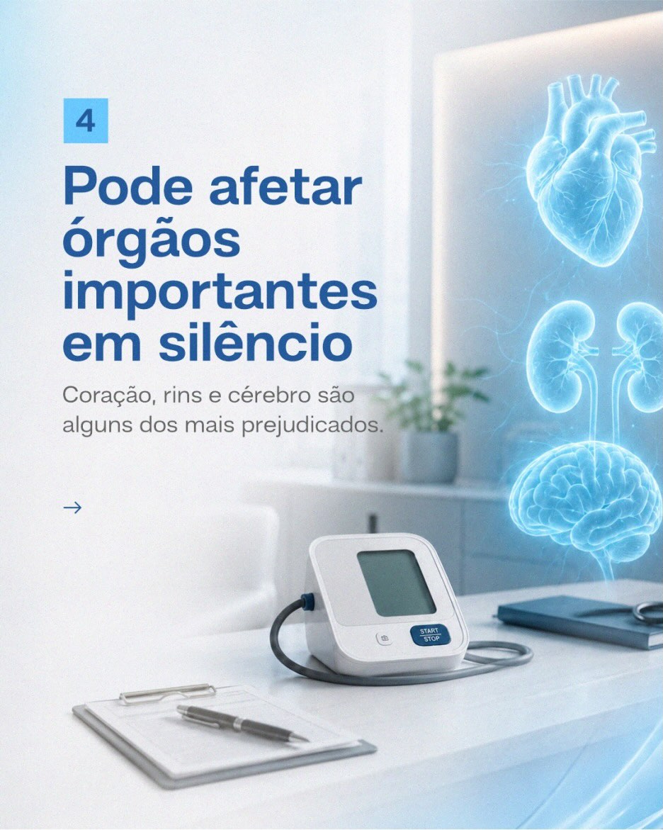 Você sabia que a pressão alta pode estar presente mesmo sem sintomas?