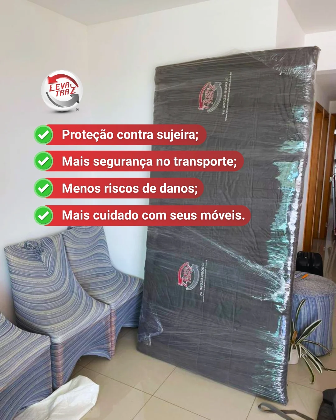 A Leva e Traz Transportes cuida do que é seu!
