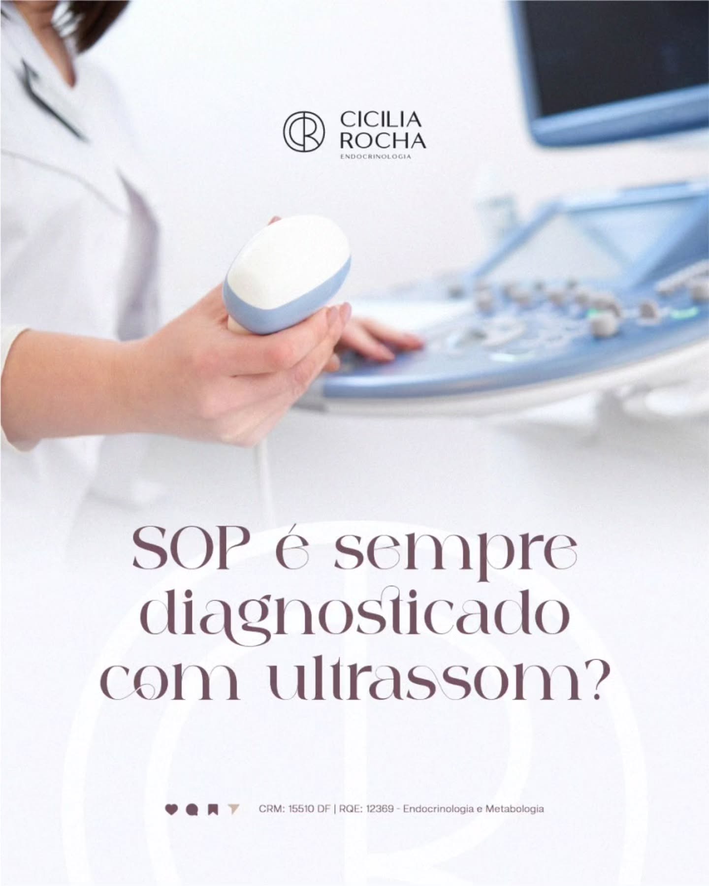 A saúde hormonal vai muito além de uma imagem no exame. 