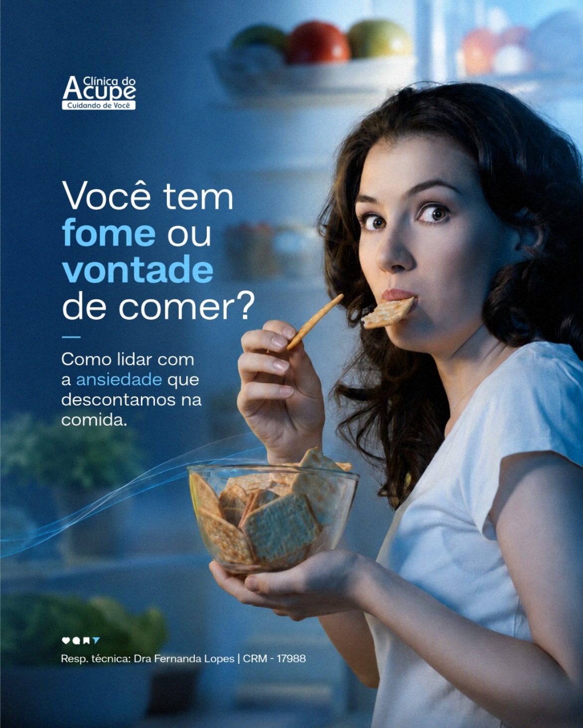 Você tem fome ou vontade de comer?