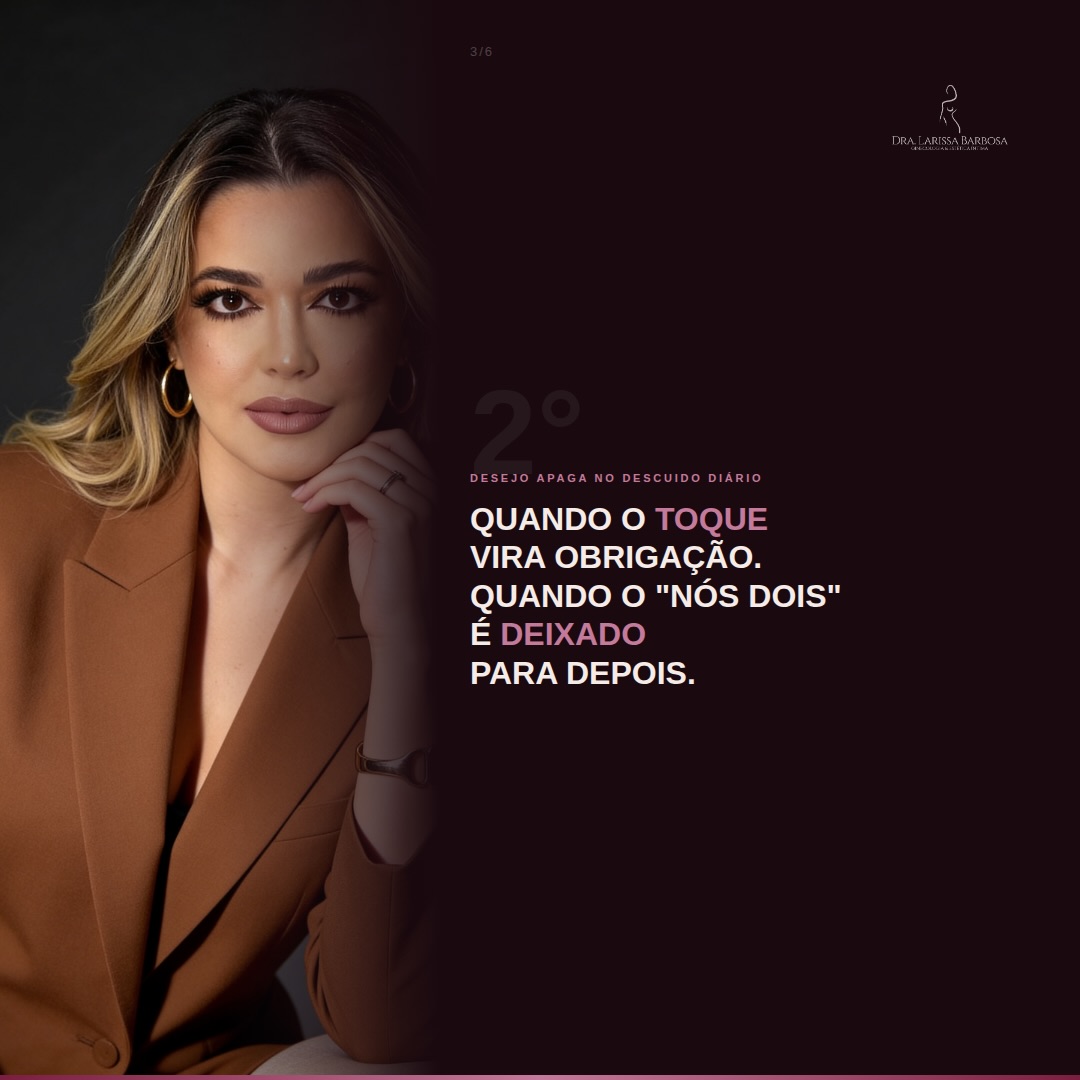 O segredo não está no corpo, está na forma como vocês cuidam um do outro.