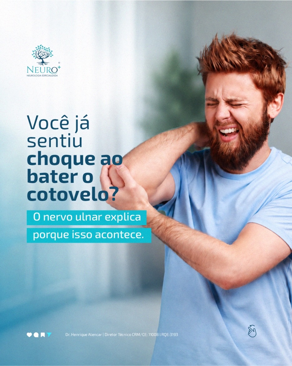 Você já sentiu choque ao bater o cotovelo?