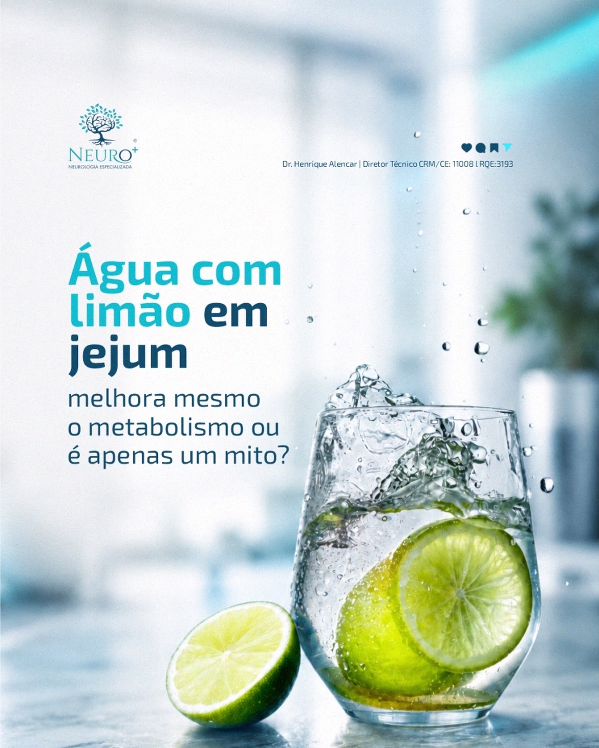 Água com limão em jejum melhora mesmo o metabolismo?