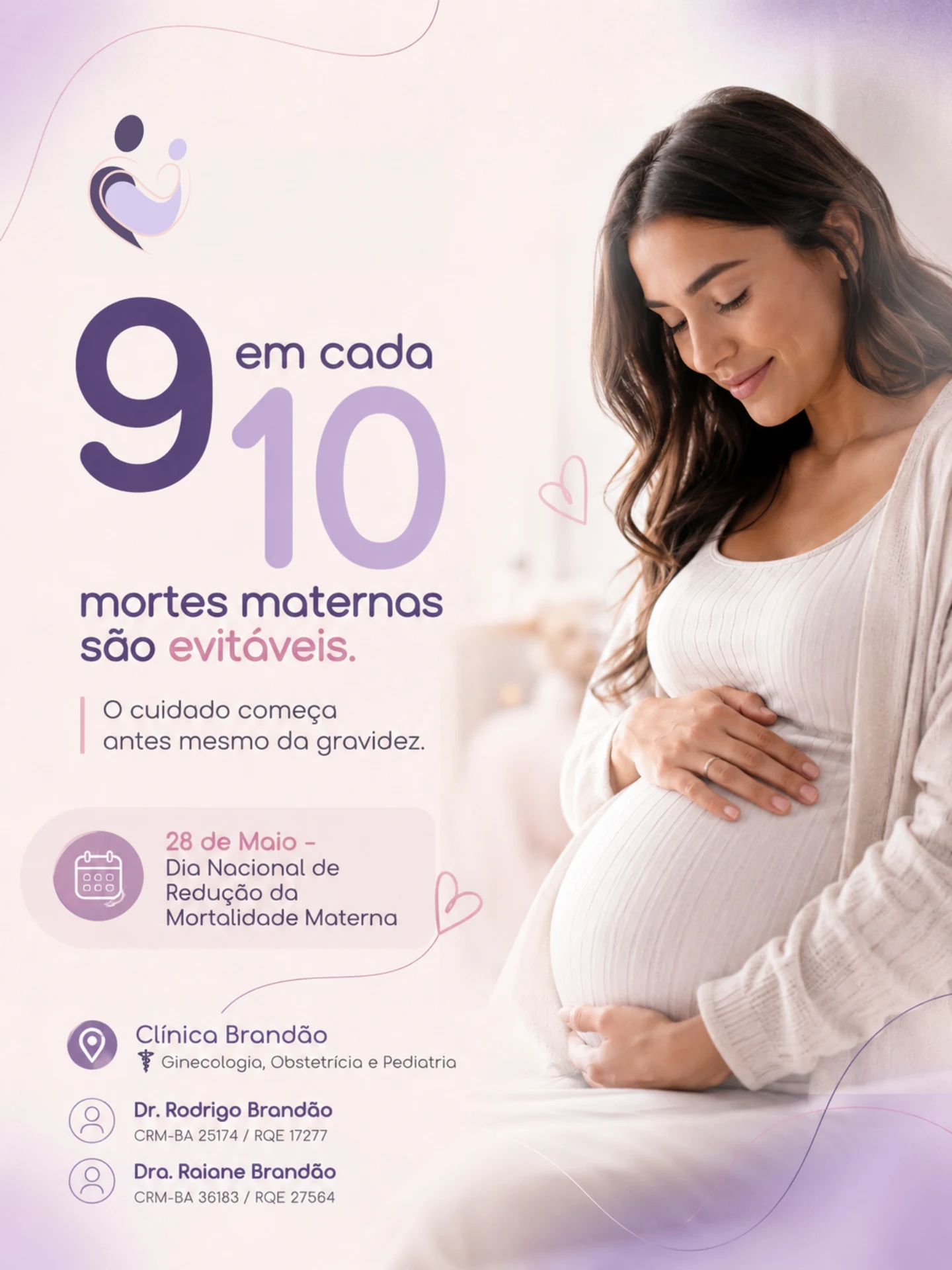 O cuidado começa mesmo antes da gravidez