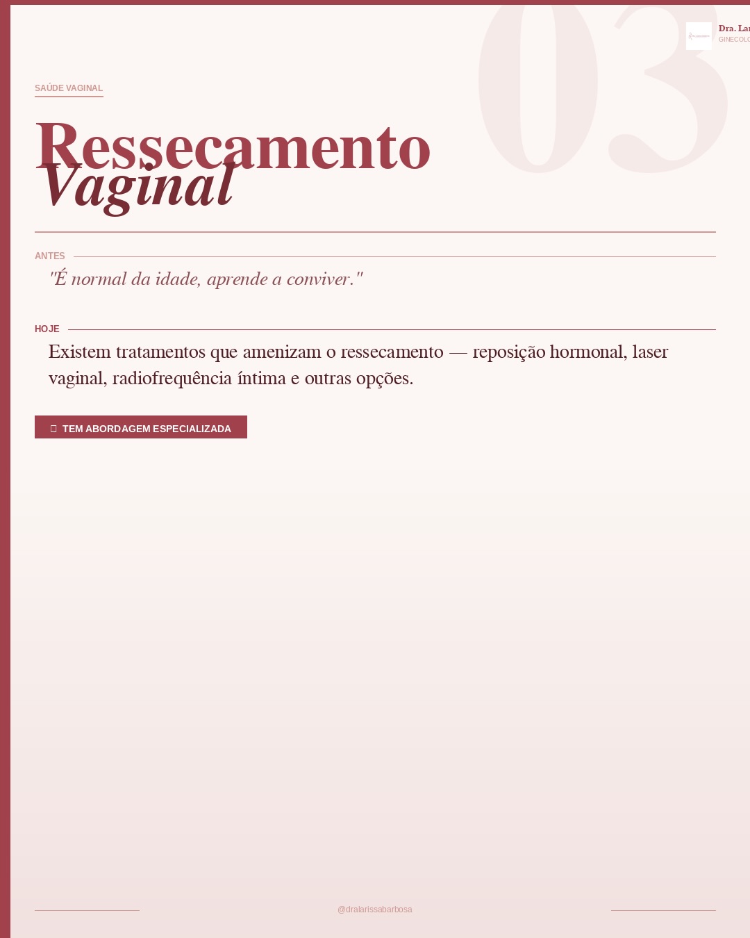 O que antes era silêncio, hoje tem nome. O que antes era tabu, hoje tem tratamento.