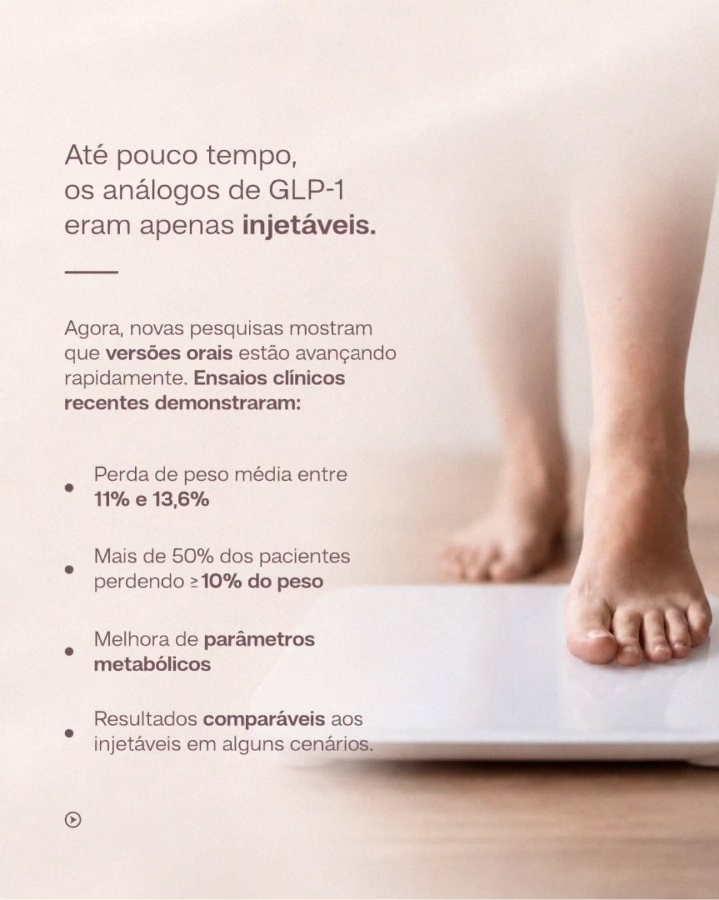 O futuro é promissor mas a avaliação médica continua essencial.
