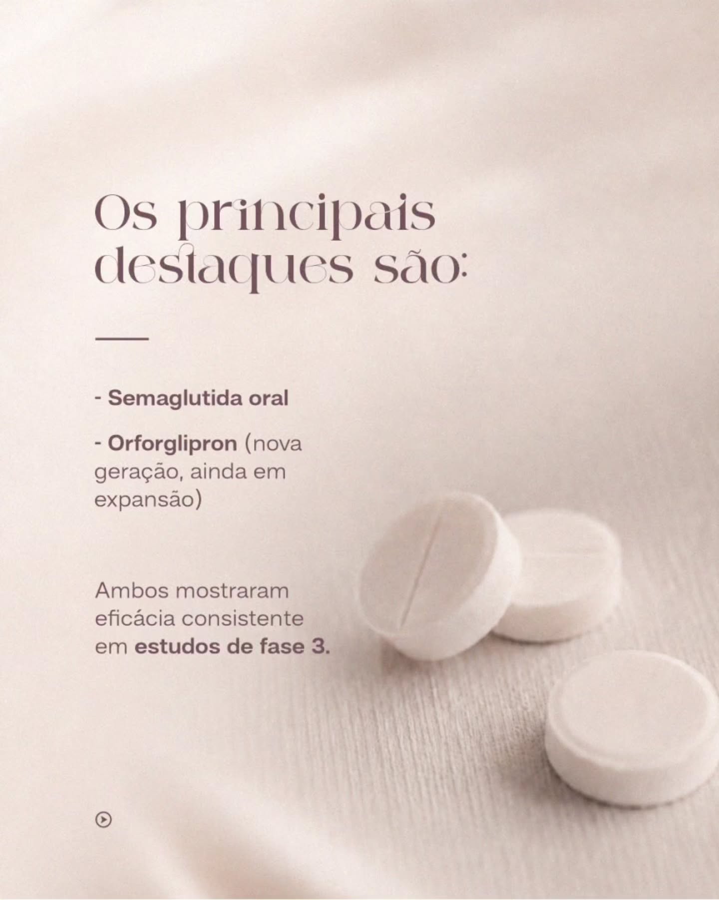 O futuro é promissor mas a avaliação médica continua essencial.