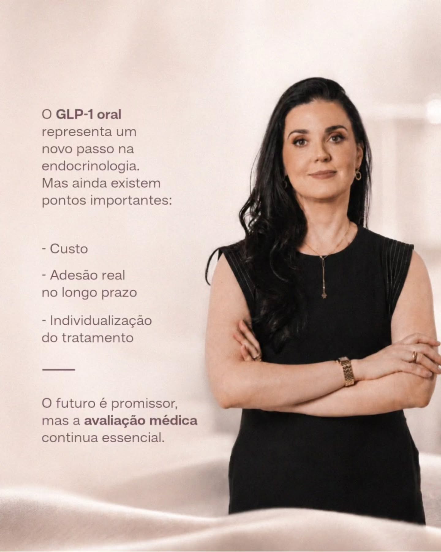 O futuro é promissor mas a avaliação médica continua essencial.