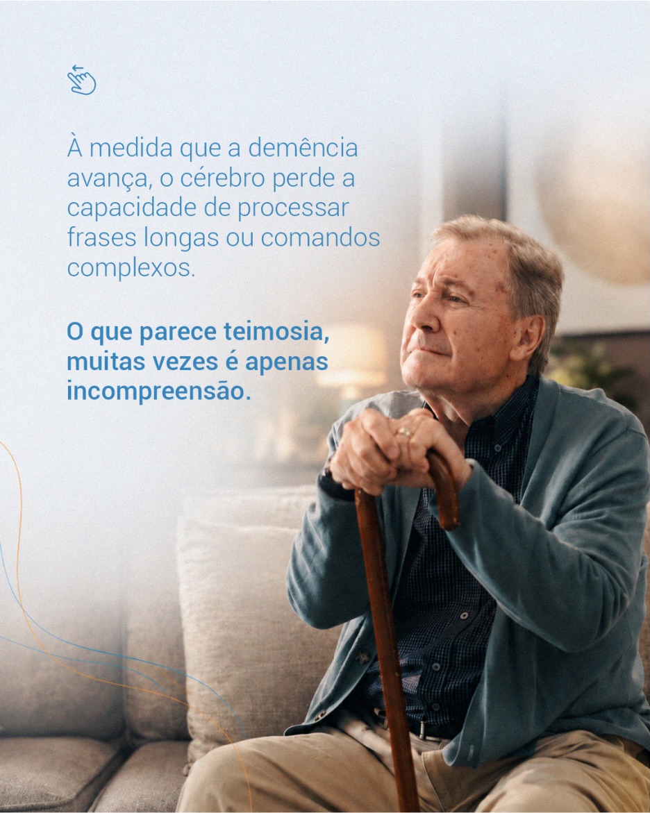 Cuidar de quem amamos exige reaprender a falar.