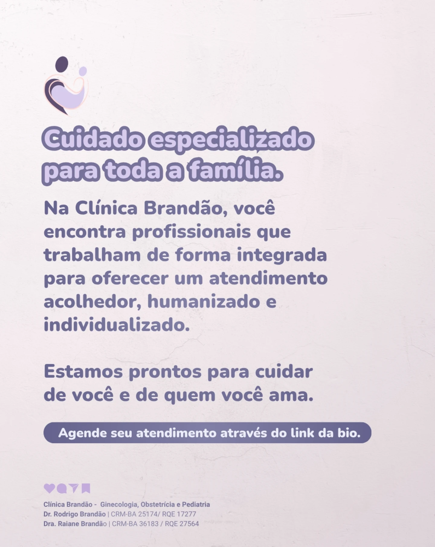 A saúde da sua família merece cuidado, atenção e acompanhamento especializado.