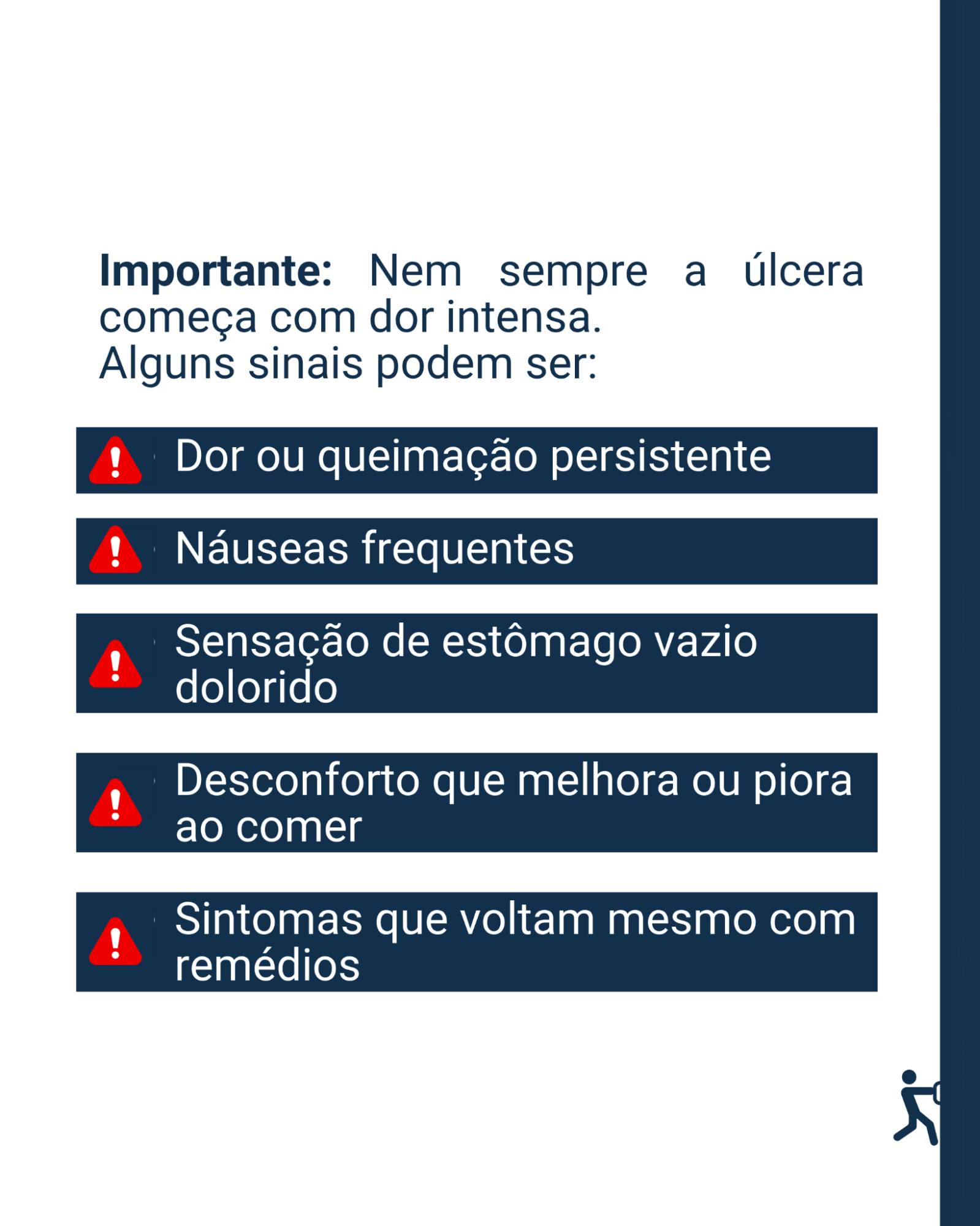 Entender a relação entre H. pylori e úlcera ajuda a perceber por que alguns sintomas nunca devem ser ignorados.