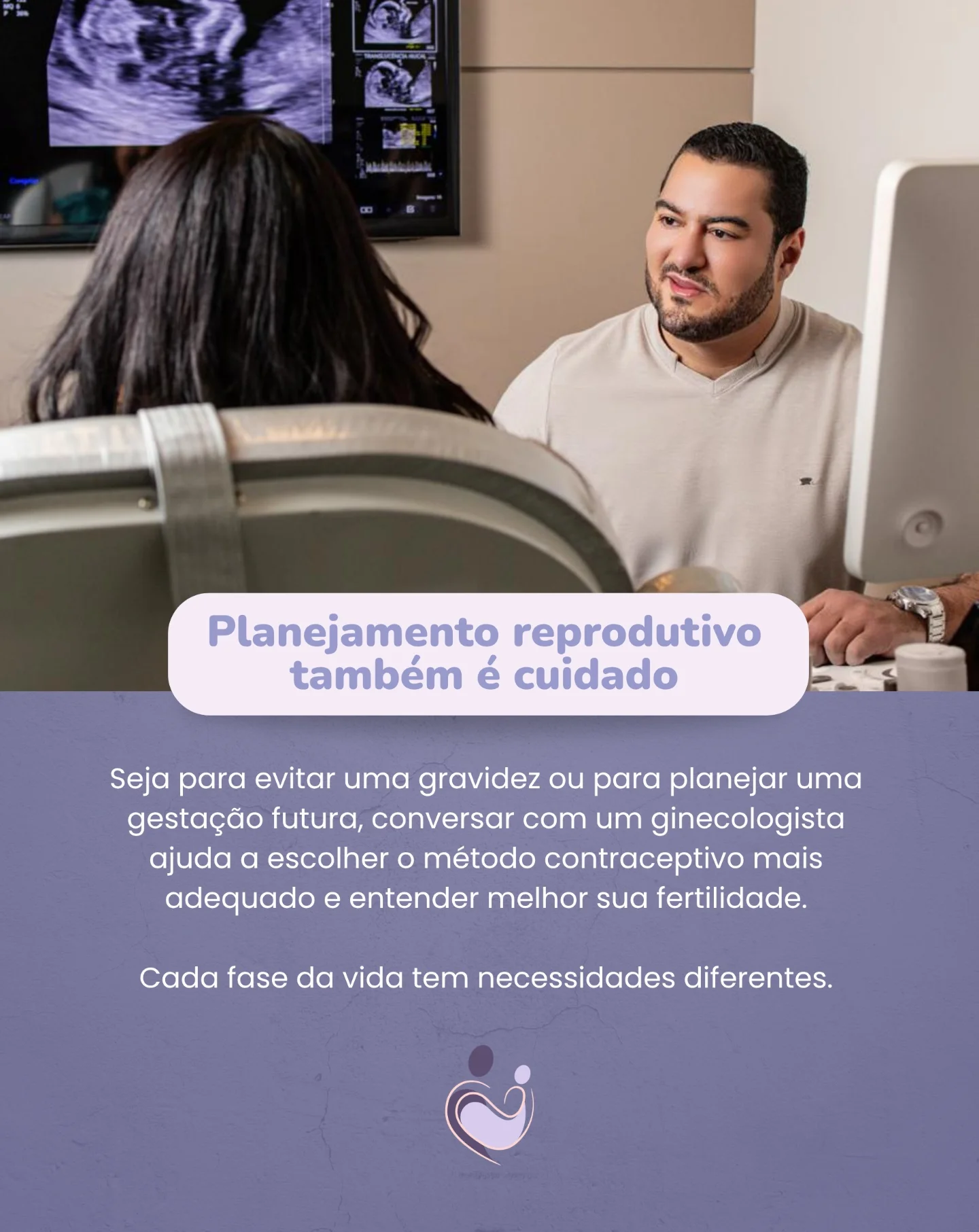 A saúde reprodutiva vai muito além da gestação.