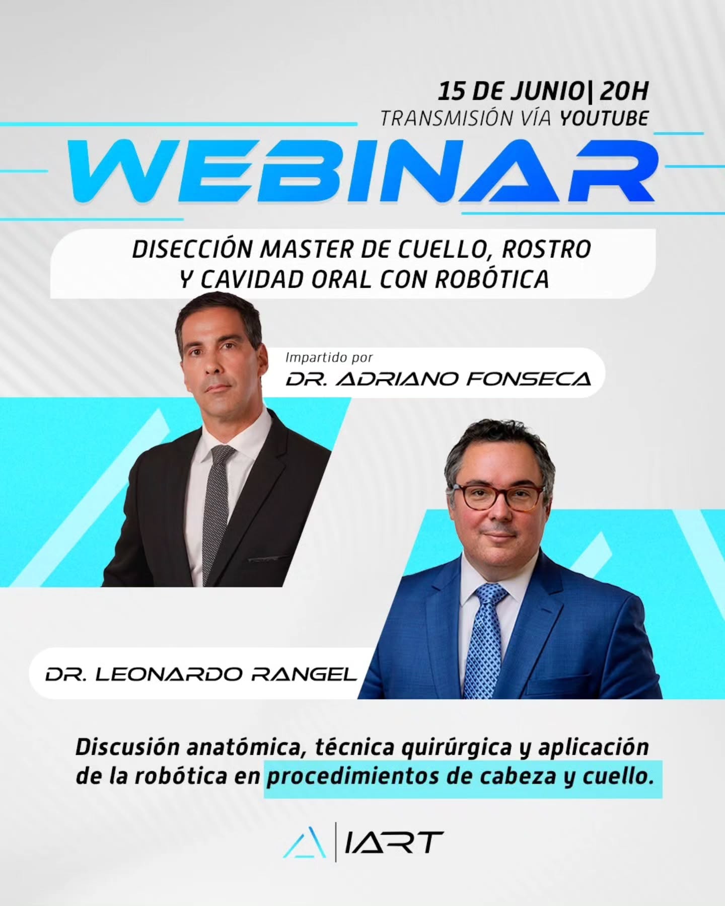 Esperamos você no YouTube, no dia 15 de junho de 2026, às 20h!