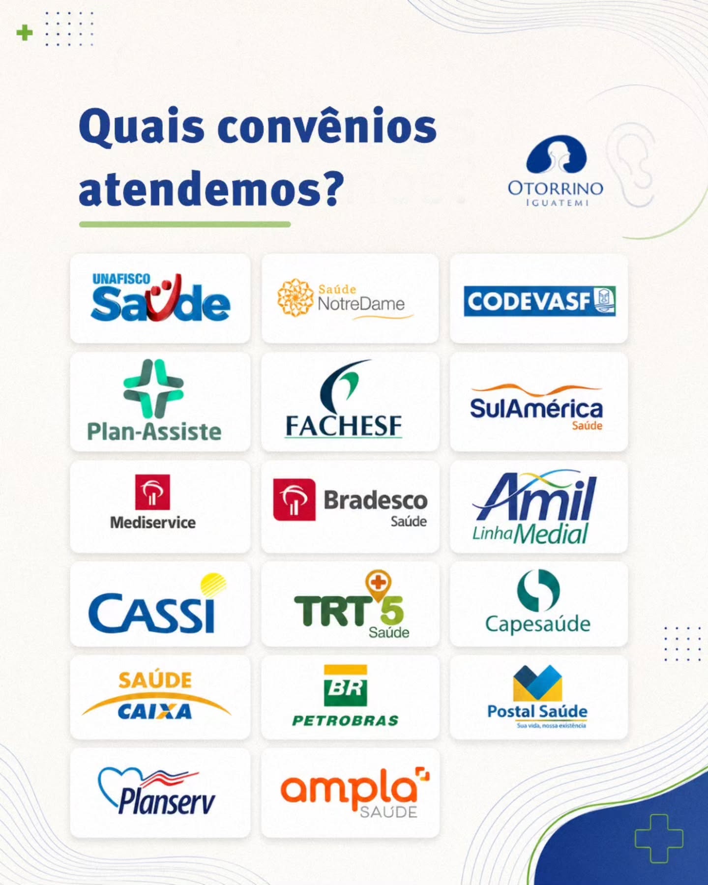 Na Otorrino Iguatemi, entendemos que o cuidado com a saúde deve ser acessível a todos.