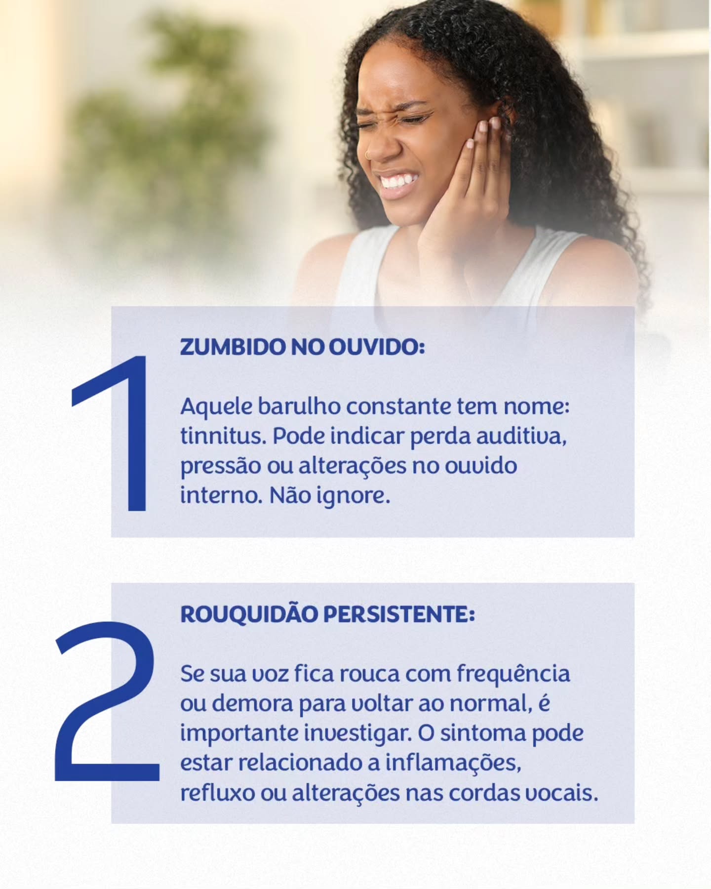 Seu corpo avisa.  Você  escuta?