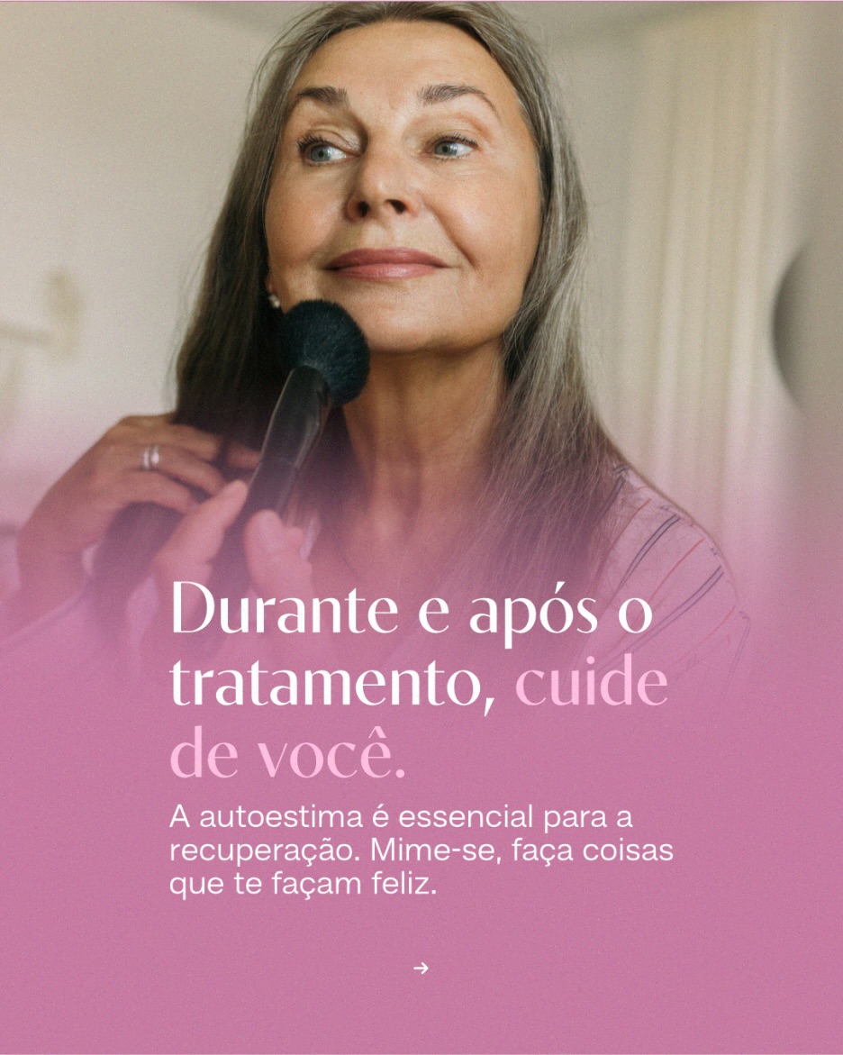 O diagnóstico de câncer de mama é um momento muito difícil, mas você não está sozinha nessa jornada.