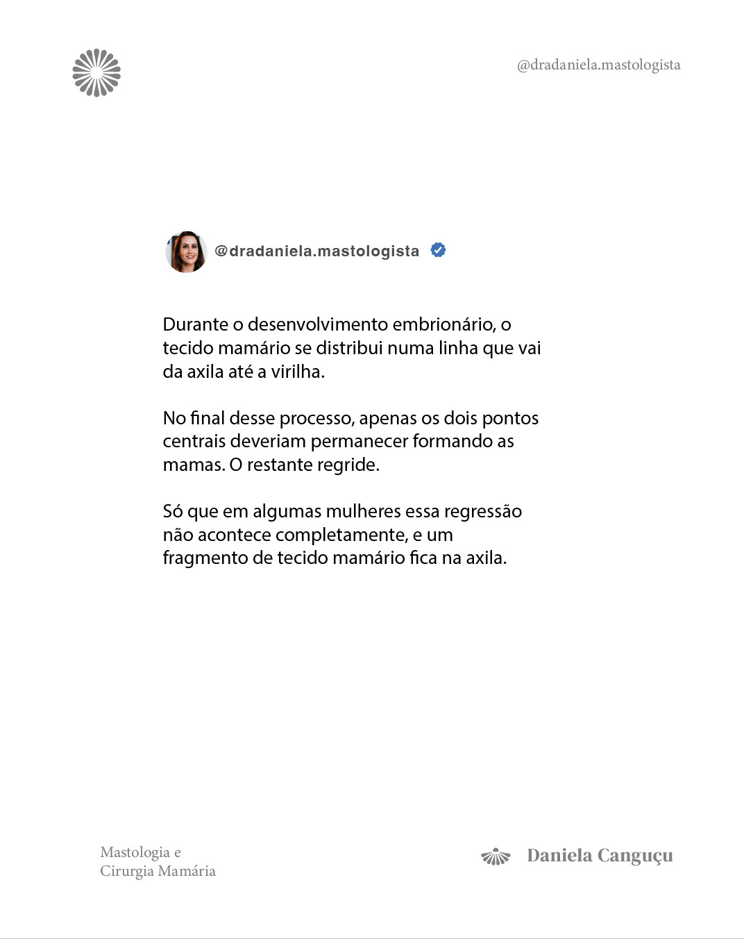 Aquela gordurinha da axila pode não ser gordura.