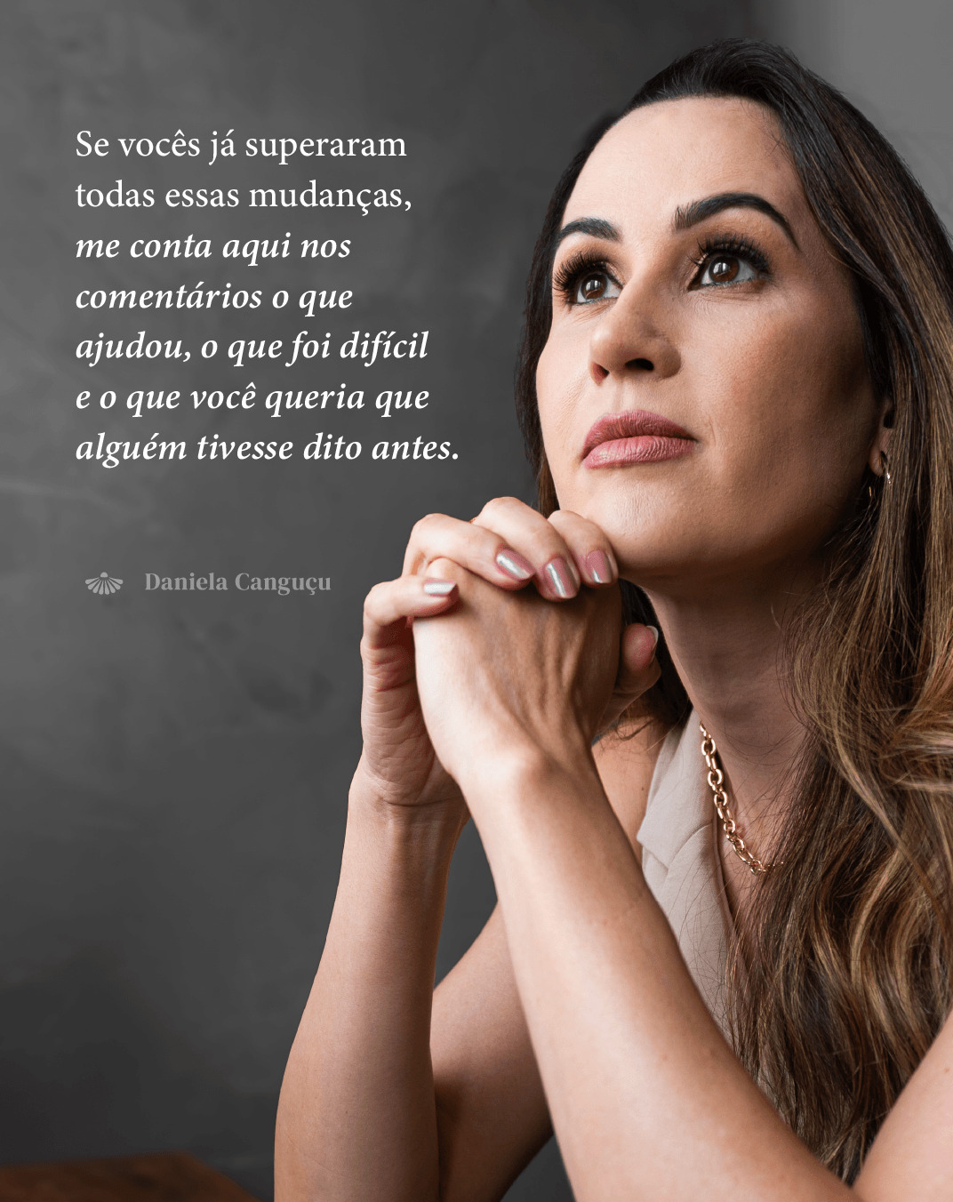 Tirem um momento para conversar sobre isso de forma aberta, leve e carregada de amor.