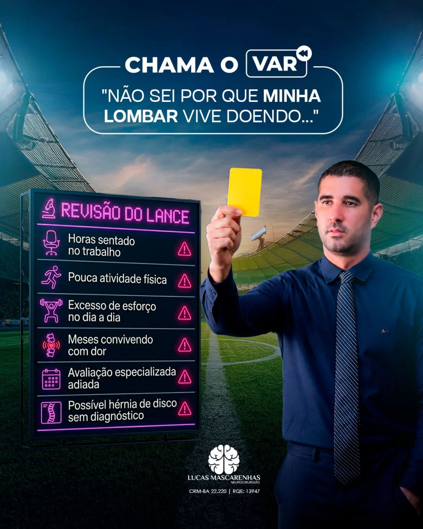 Não sei por que minha lombar vive doendo!