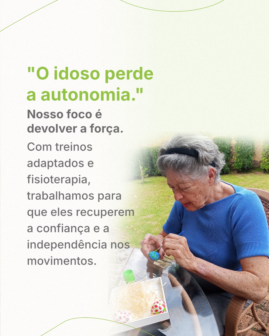 Mas a realidade de um cuidado moderno é completamente diferente!