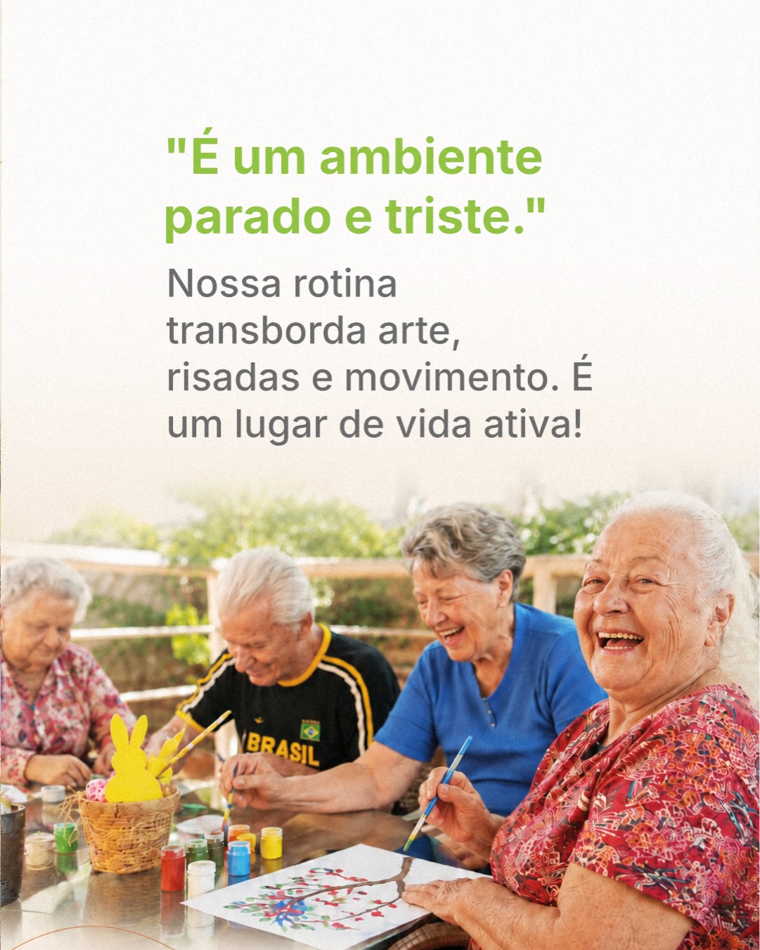 Mas a realidade de um cuidado moderno é completamente diferente!