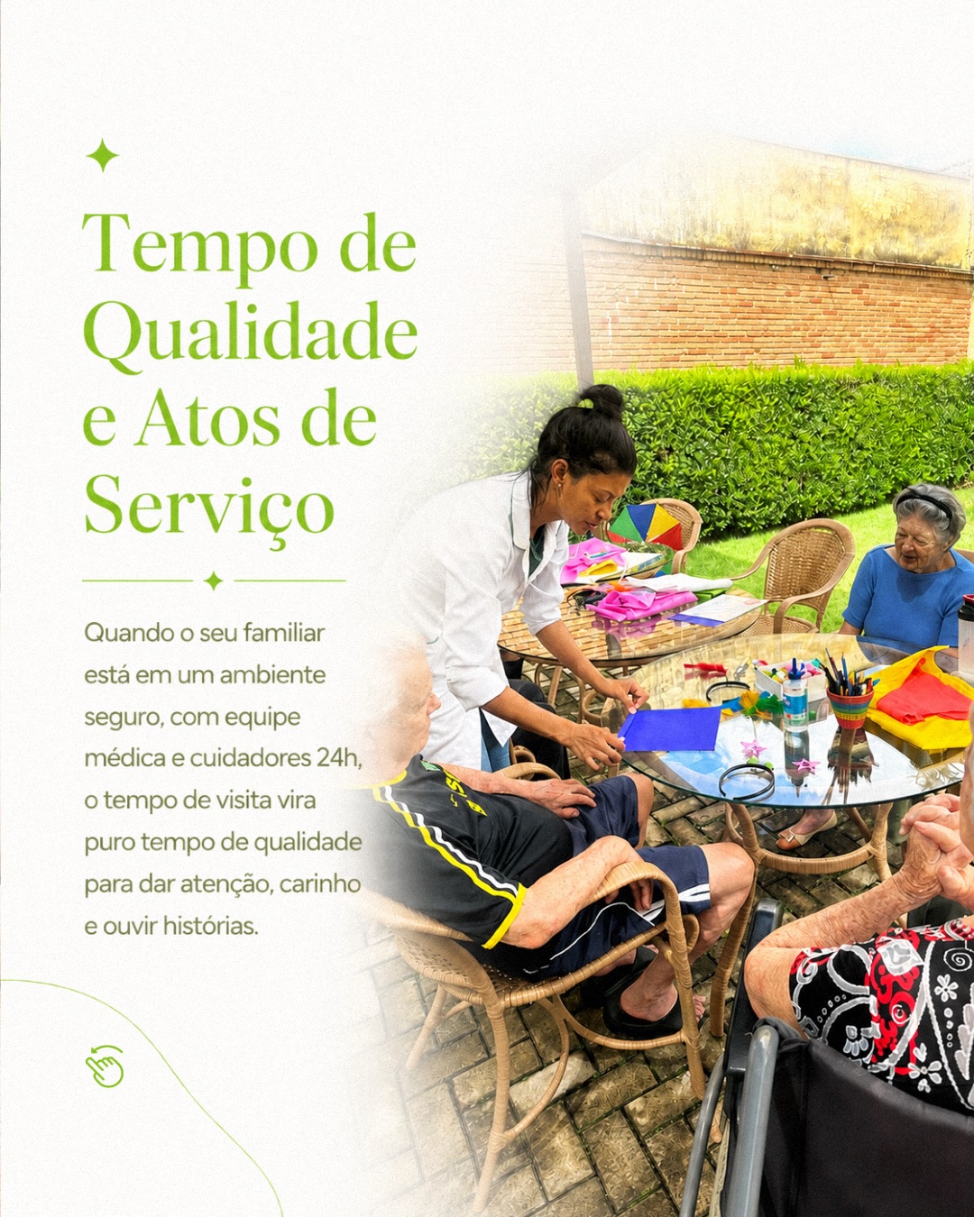Você sabe como demonstrar afeto por quem passou a vida inteira cuidando de você?
