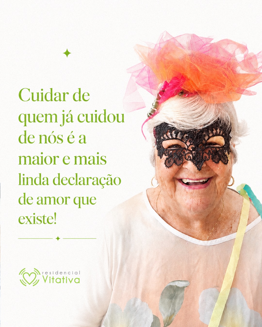 Você sabe como demonstrar afeto por quem passou a vida inteira cuidando de você?