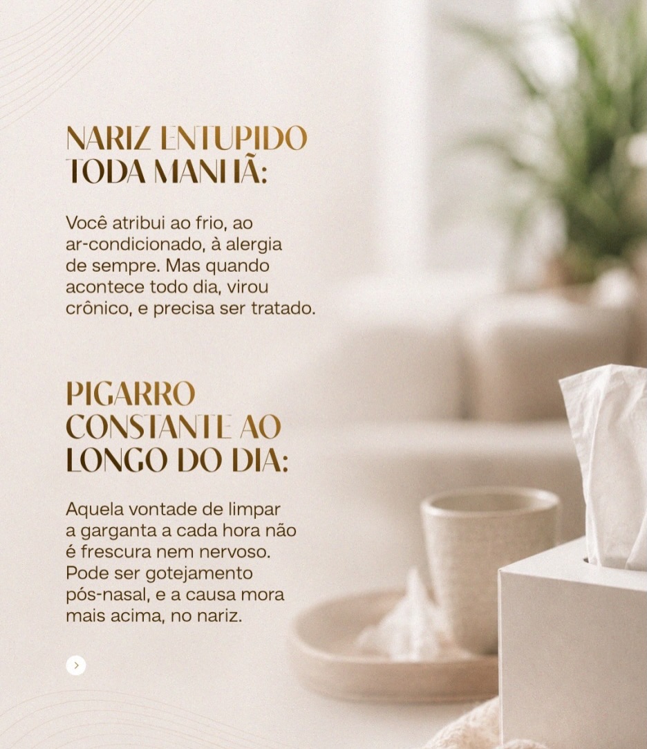 Seu corpo avisou hoje você ouviu?