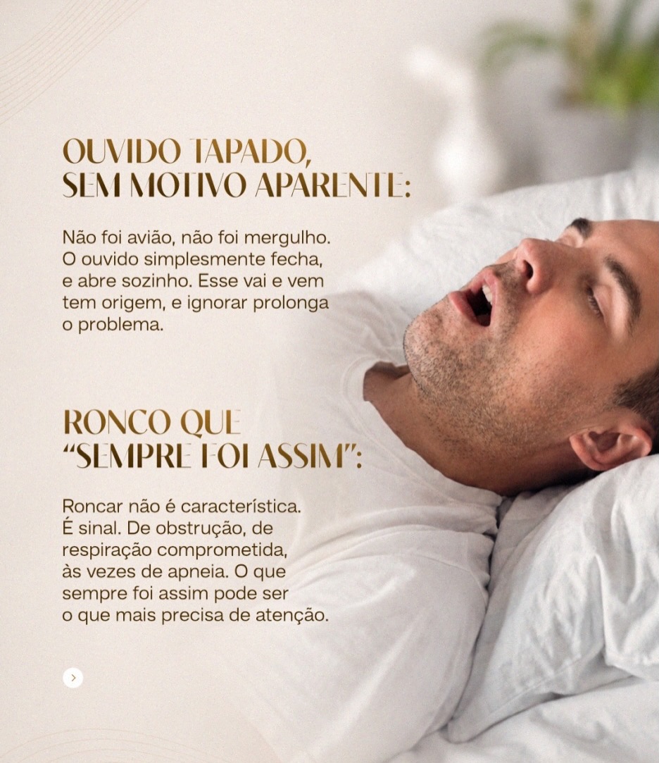 Seu corpo avisou hoje você ouviu?