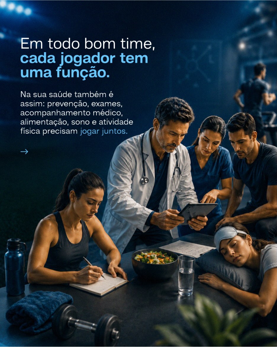 Agende uma consulta e coloque o cuidado com você em campo.