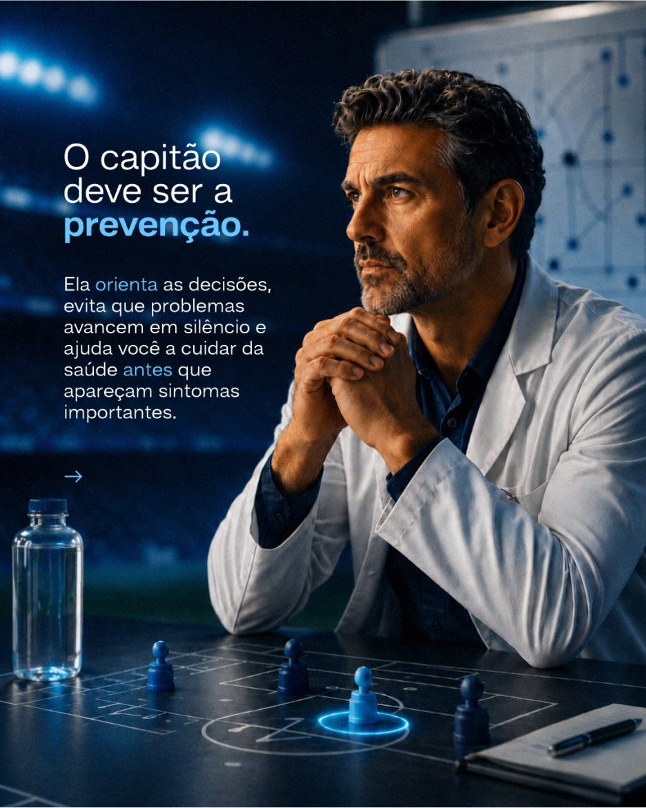 Agende uma consulta e coloque o cuidado com você em campo.