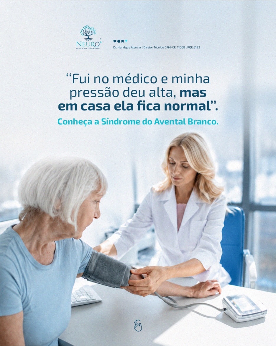 Sua pressão sobe no consultório, mas em casa fica normal?