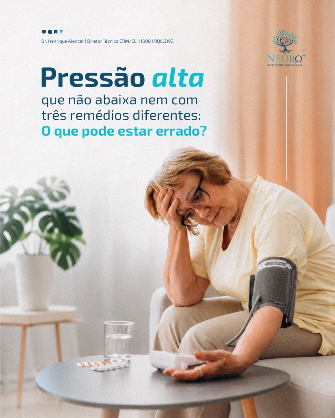 Agende uma consulta para entender o que pode estar impedindo o controle adequado.