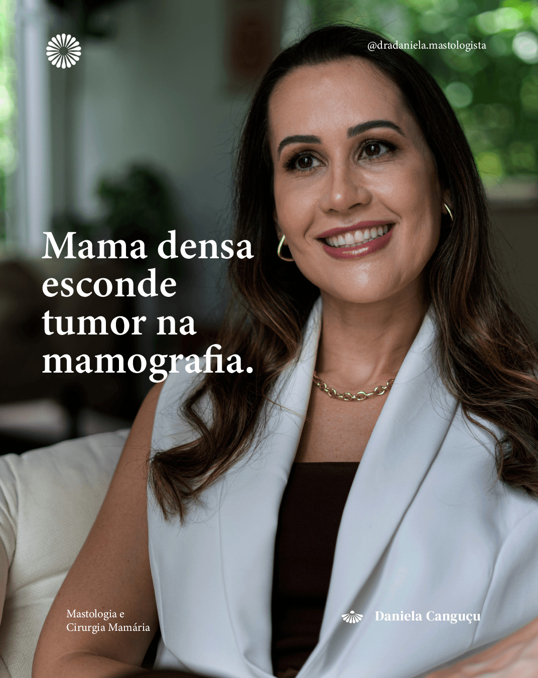 Mama densa esconde tumor na mamografia.