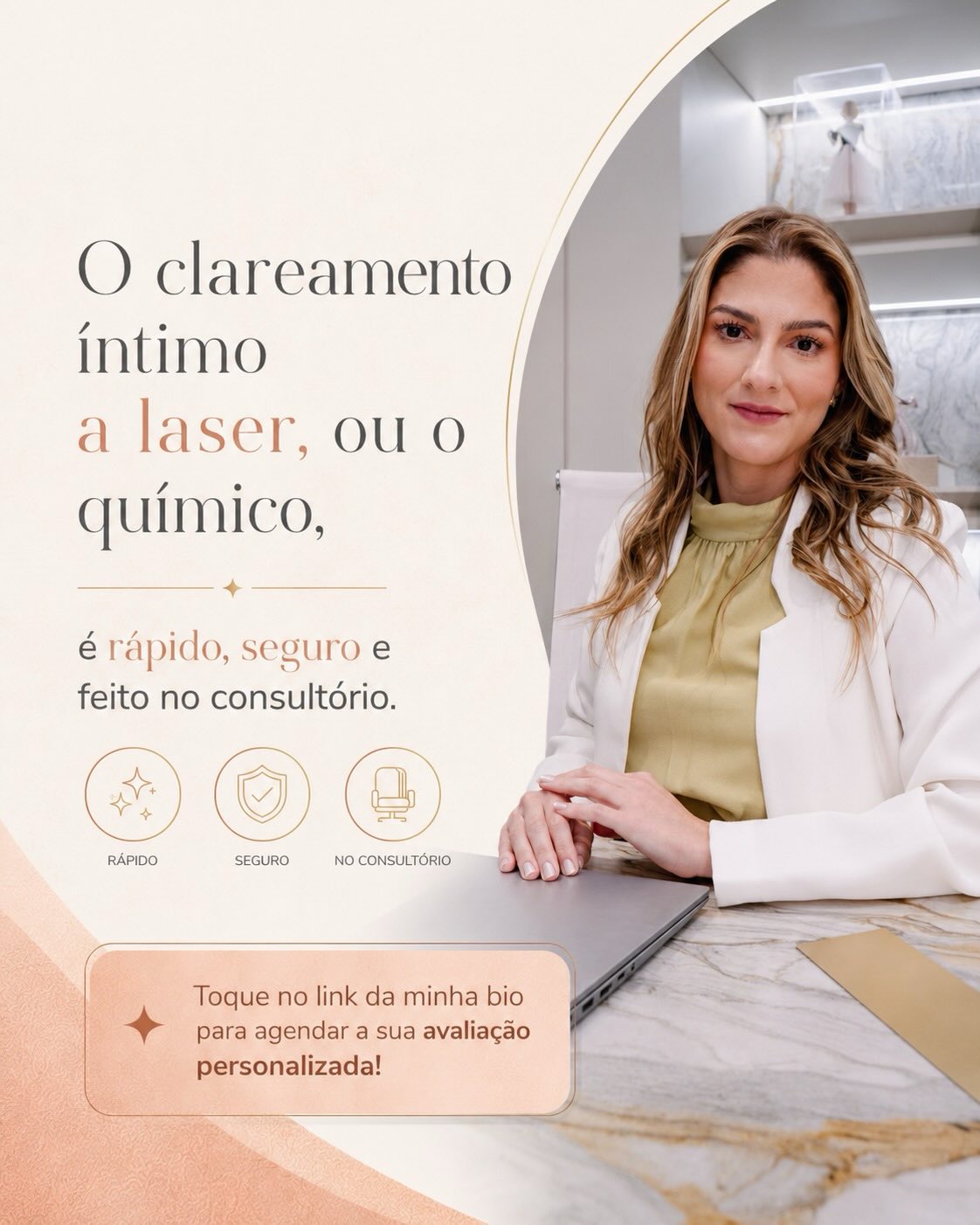 Não ignore o seu desconforto. Você merece se sentir bem e segura com o seu próprio corpo.