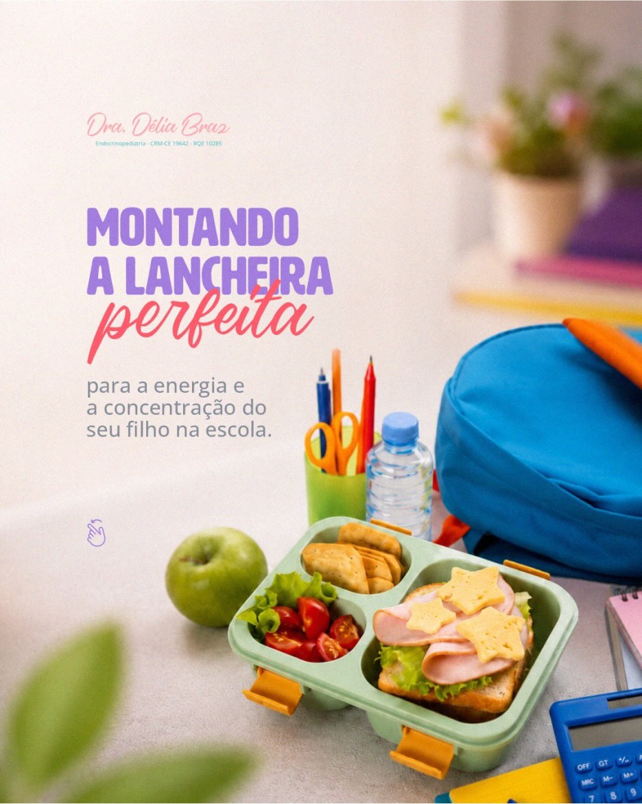 O que você não abre mão na hora de montar a lancheira, por aí?