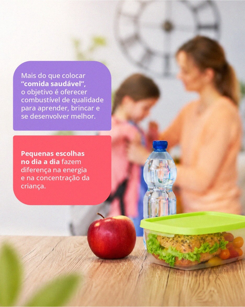 O que você não abre mão na hora de montar a lancheira, por aí?