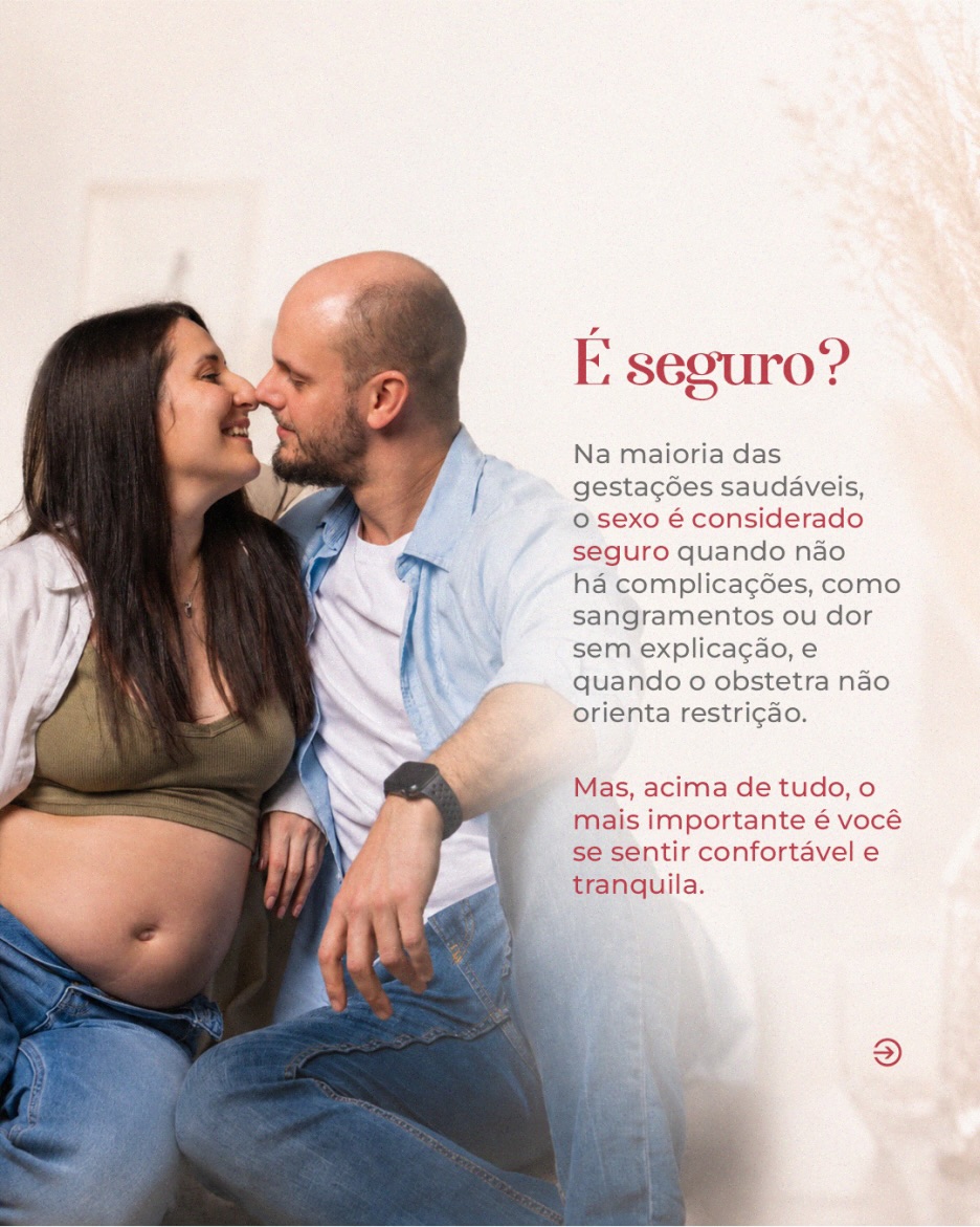 A gravidez não precisa ser um momento de afastamento do seu prazer e da sua conexão com você mesma.