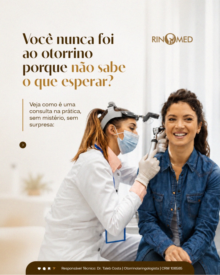 Alguma dúvida sobre a consulta com o Otorrino?