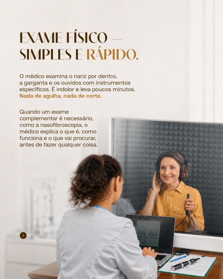 Alguma dúvida sobre a consulta com o Otorrino?