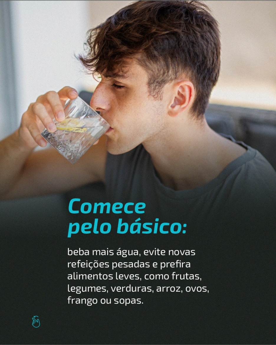 Exagerou nos petiscos do jogo e o estômago sentiu?