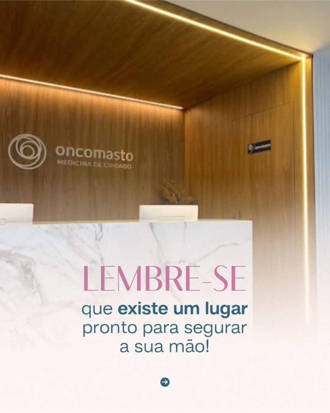 Lembre-se  que existe um lugar  pronto para segurara sua mão!
