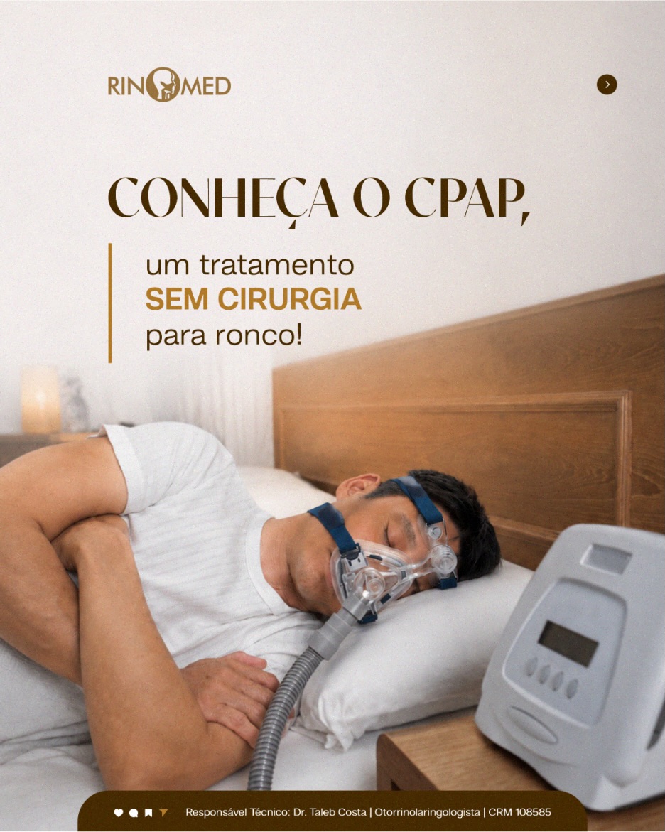 Conheça o CPAP, um tratamento sem cirurgia para ronco!