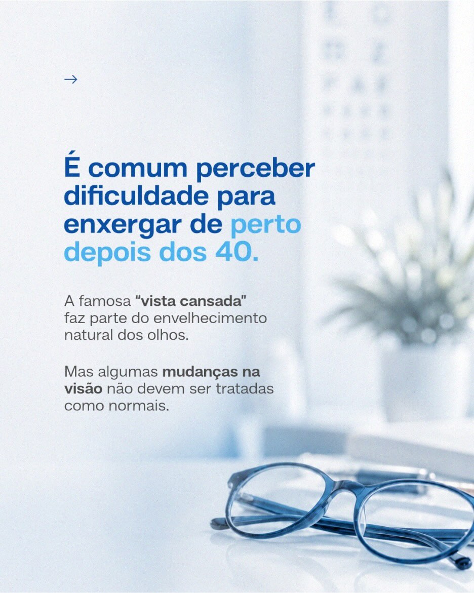 Cuidar da visão também é cuidar da sua autonomia e qualidade de vida