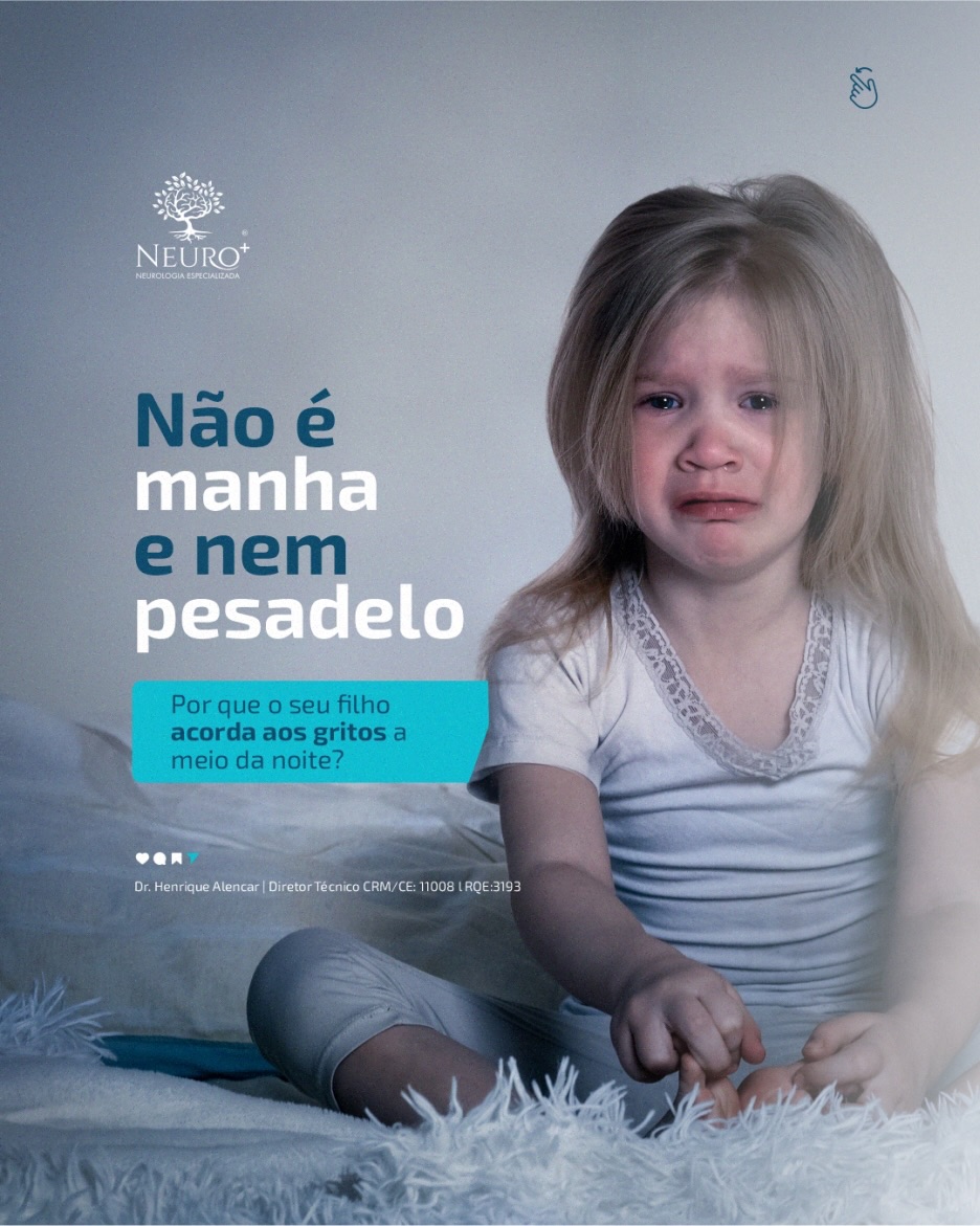 Seu filho acorda chorando e gritando no meio da noite, e você não sabe mais o que fazer?