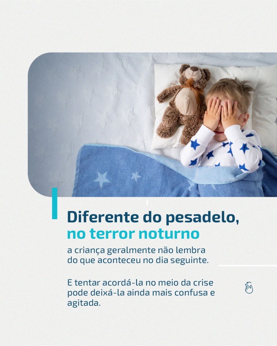 Seu filho acorda chorando e gritando no meio da noite, e você não sabe mais o que fazer?