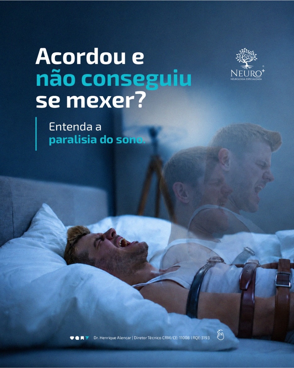 Você já ouviu falar em paralisia do sono?
